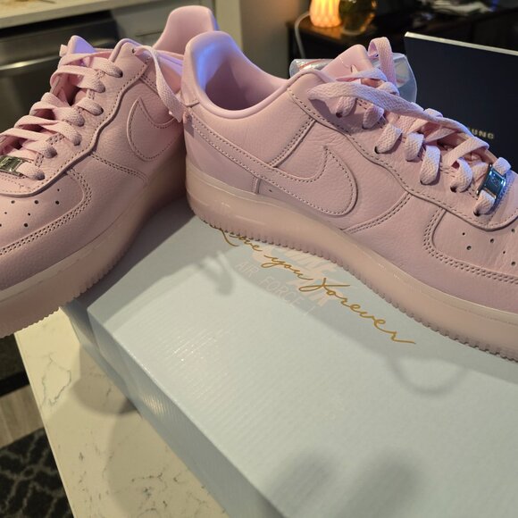 Nike Air Force 1 Nocta Certified PINK FOAM ROSE CZ8065-600 Mens Shoes SZ 10 NEW - Picture 2 of 15